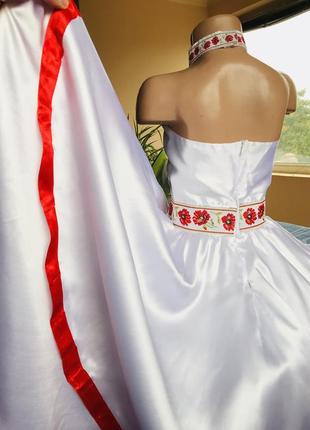 Шикарное нарядное платье для девочки 6-10 лет5 фото