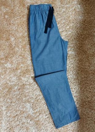 Легкие мужские штаны для дома с карманами