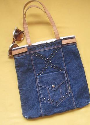 Сумка из джинса,axara