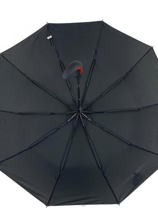 Зонт мужской bellissimo полуавтомат полукрючок 10 спиц4 фото