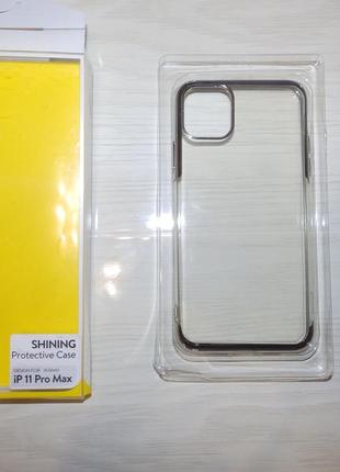Чехол для iphone baseus shining case (antifall) iphone 11 pro max6 фото