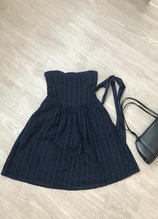 Сарафан из натуральной ткани вышитый