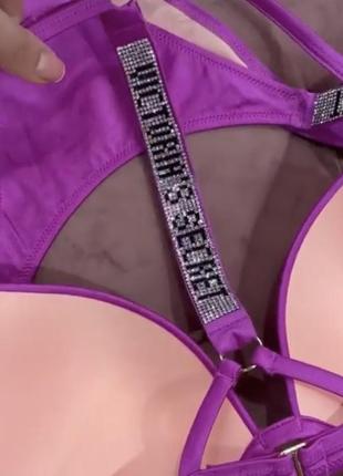 Роскошный купальник виктория сикрет victoria’s secret с камнями со стразами2 фото