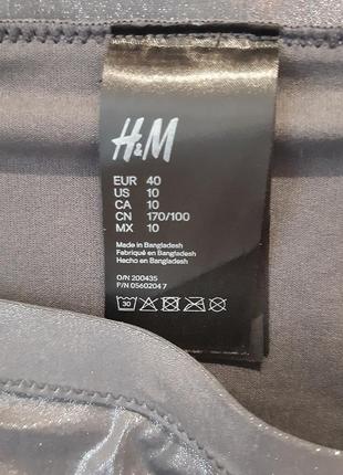 Низ купальника, плавки с серебристым напылением, р.40, h&m7 фото