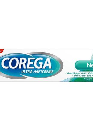 Фіксуючий крем corega ultra haftcreme neutral для зубних протезів, 40g