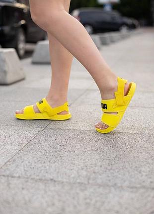 Жіночі літні сланці пума, сандалі puma sandals