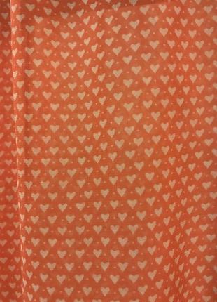 Очень красивая и стильная брендовая блузка в сердечках 20.6 фото