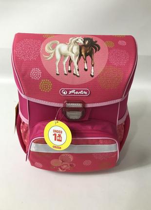 Школьный набор рюкзак сумка для обуви пенал для девочки herlitz4 фото