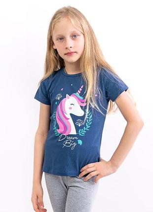Футболка летняя единорог