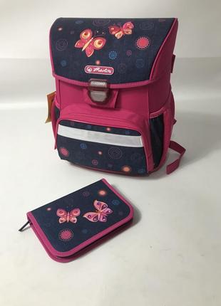 Каркасный рюкзак ранец школьный herlitz для девочки