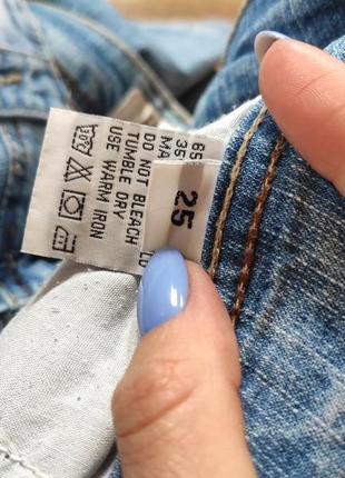 Джинсовые шорты с карманами бриджи с вышивкой