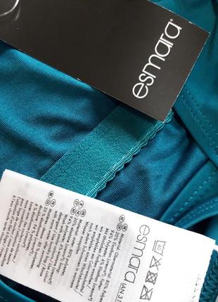 Базовый,эффектный,цельный изумрудный купальник,р-ры m,l,xl,xxl,xxxl6 фото