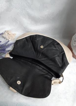Oriano 👜 сумка 👌💣 100% натуральна шкіра pouch пельмень багет7 фото