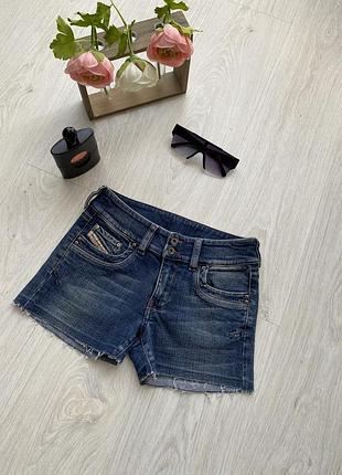 Джинсовые шорты diesel италия оригинал