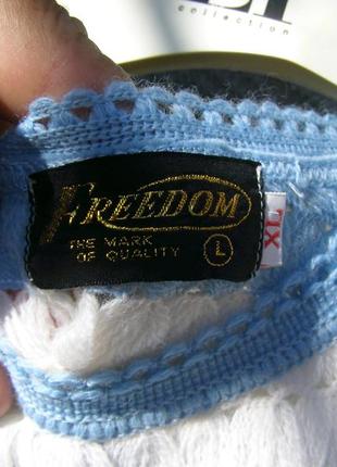 Блузка жилетка шерстяная вязаная freedom винтаж4 фото