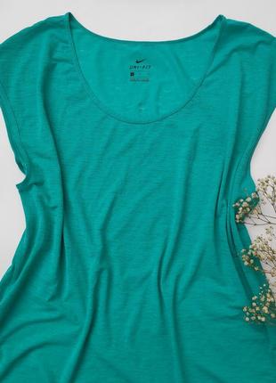 Футболка без рукавов майка ✨nike✨ бирюзовая