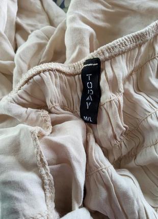 Супер ромпер комбинезон майка штаны с карманами на спите резинки . вискоза . новый без бирки5 фото