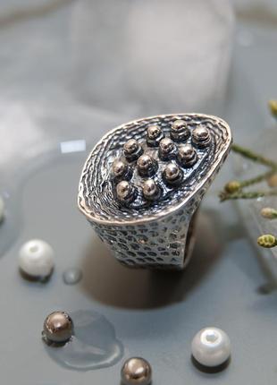 Серебряная стильная кольца ручной работы вэллиция
