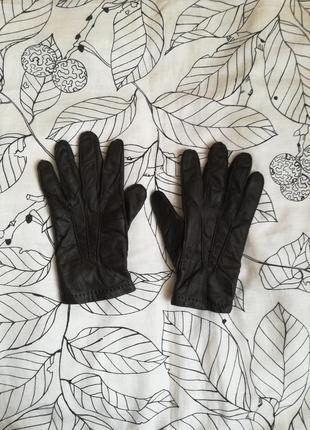Шкіряні жіночі рукавички