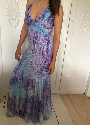 Платье сарафан длинное макси