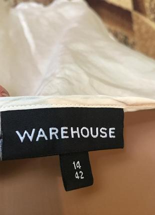 Шовкова майка блуза туніка warehouse8 фото