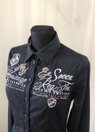 Soccx black чорна сорочка вишиванка емблеми цифри написи