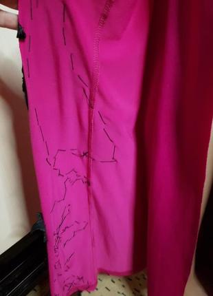 Платье  вечернее розовое с разрезом  jane norman7 фото
