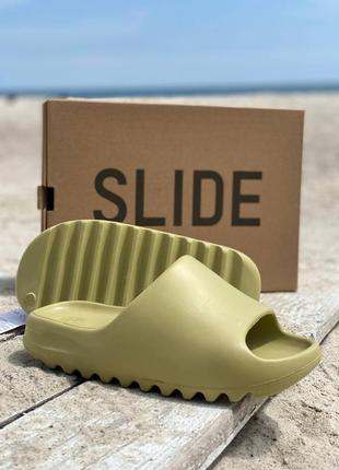 Сланцы yeezy slide resin 🌅, сланці, шльопанці, шлепки, наложенный платёж3 фото