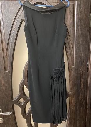 Шикарное, платье, на выход, нереально красивое, черного цвета, от дорогого бренда: vipart👌