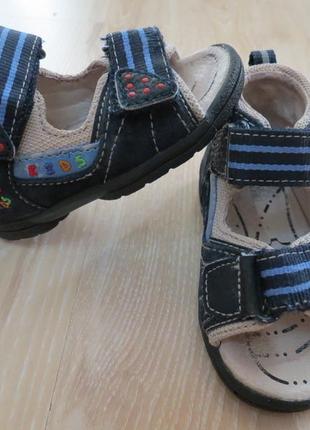 Дитячі шкіряні босоніжки eb kids 20 р)
