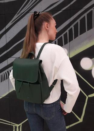Жіночий рюкзак loft mqn зелений1 фото