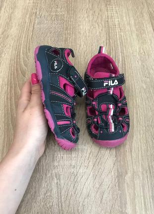 Fila 24 р босоніжки шльопанці сандалі.