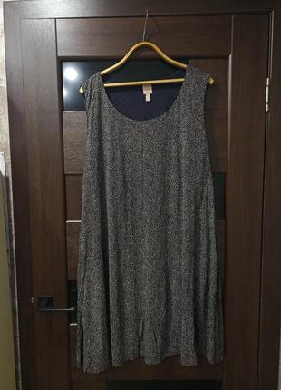Роскошный сарафан из вискозы от h&m 3 хл большой размер