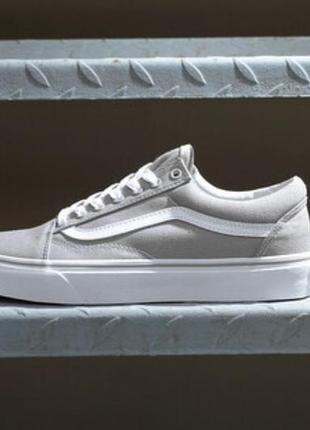 Кеди vans old skool canvas gray7 фото