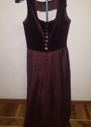 Винтажное платье сарафан р.38 mothwurf1 фото