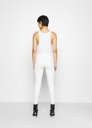 Mavi adriana - джинсы skinny fit - белый2 фото