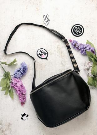 Жіноча сумка milano - black4 фото