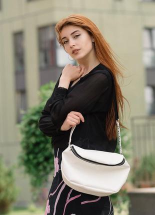 Жіноча сумка milano qzs білий