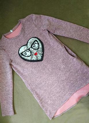 Платьеце,туника на рост 146 см