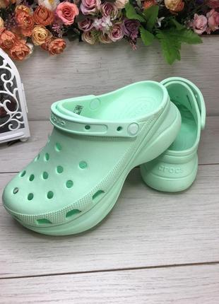 Crocs classic bae clog бирюзовые1 фото