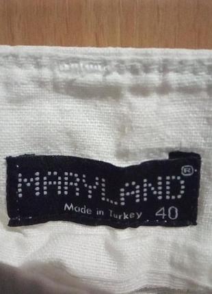 Брюки из льна 3