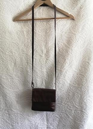 Шкіряна сумка кроссбоди від бренду sirco