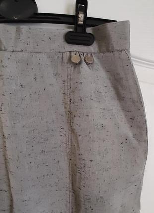 Юбка с высокой талией