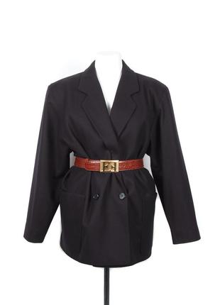 Винтажный двубортный пиджак шерсть burberrys vintage