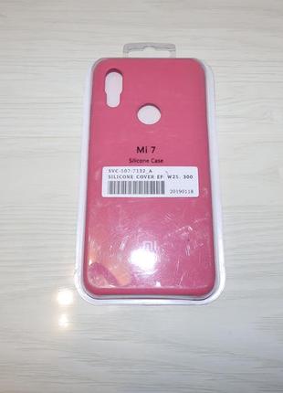 Чохол silicone case для xiaomi redmi note 7