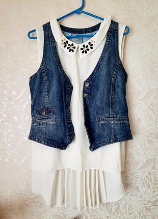 Джинсовий желет