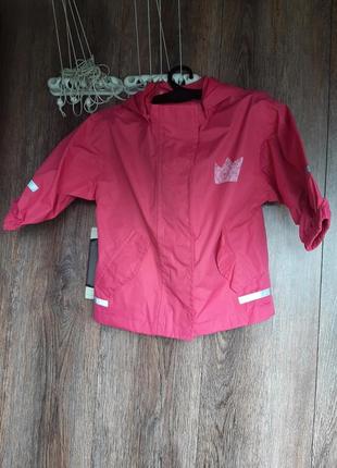 Куртка-дощовик на дівчинку