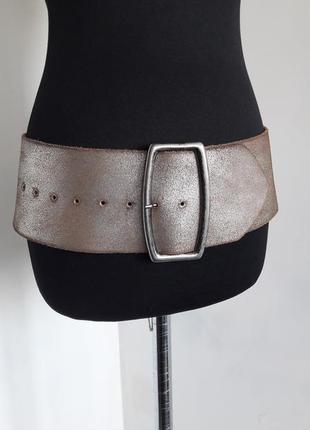Дизайнерский кожаный пояс от nolita