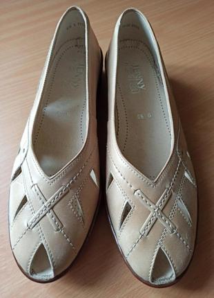 Туфли, лоферы женские новые, экокожа! jenny by ara, евро 6,5 g, 37- 38 р-р размер1 фото