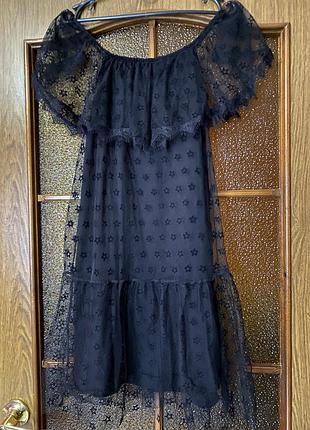 Продам черное вечернее платье, платье на выпускной